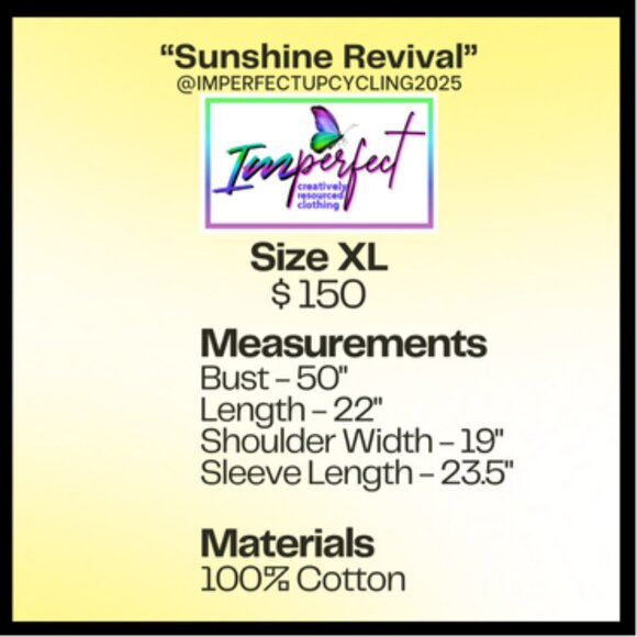 Upcycled white denim patchwork applique jacket - Picture 2 of 2